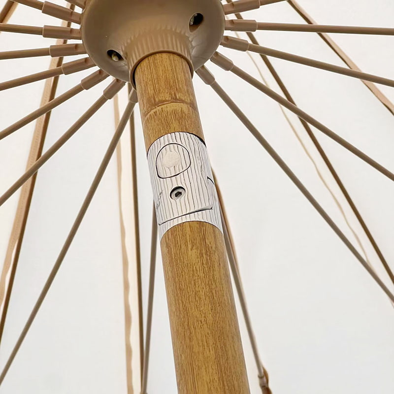 Ландшафтный зонт с ручным управлением высотой 2,8 м