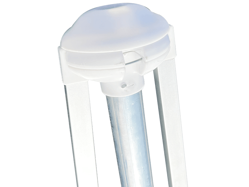 2,8*2,4 м 2-ребристый декоративный пляжный зонт