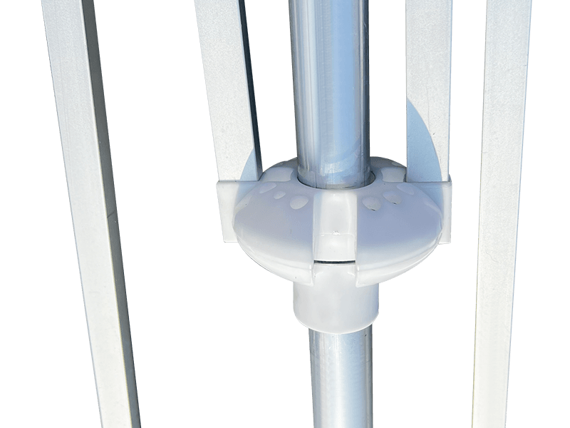 2,8*2,4 м 2-ребристый декоративный пляжный зонт