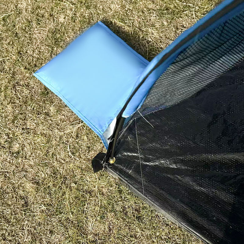 Пляжная палатка для кемпинга на открытом воздухе со встроенным ковриком для пола