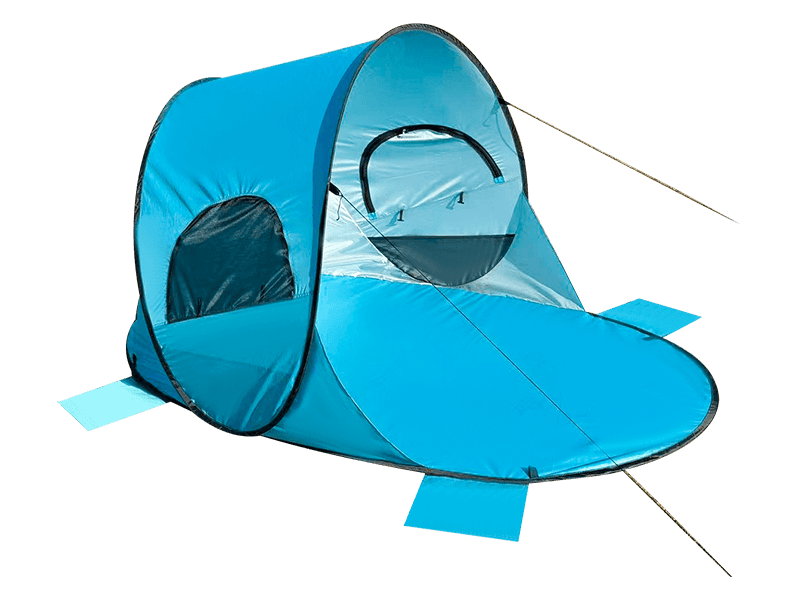 Многоместная уличная портативная пляжная палатка с быстрой установкой