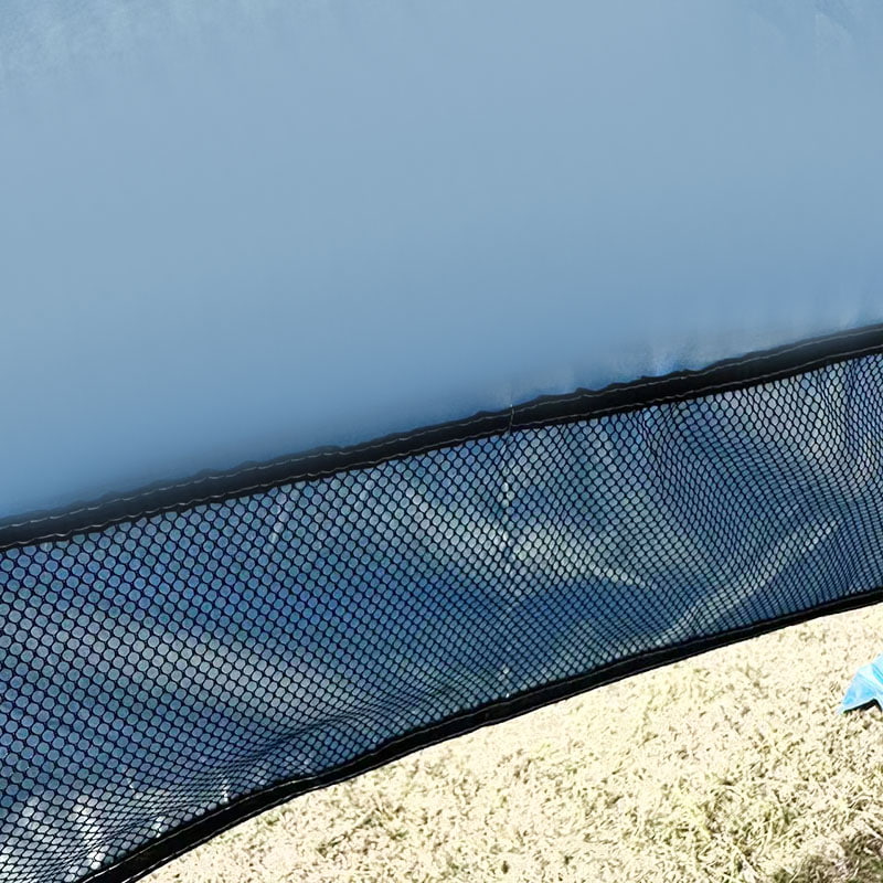 Пляжная палатка для кемпинга на открытом воздухе со встроенным ковриком для пола