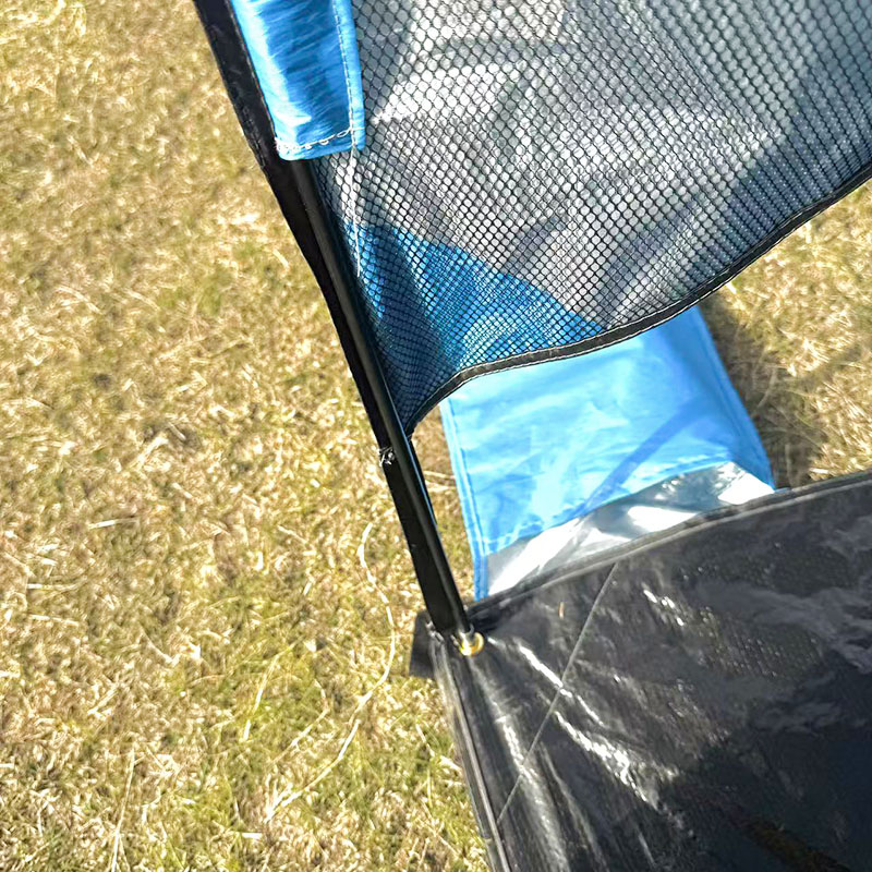 Пляжная палатка для кемпинга на открытом воздухе со встроенным ковриком для пола