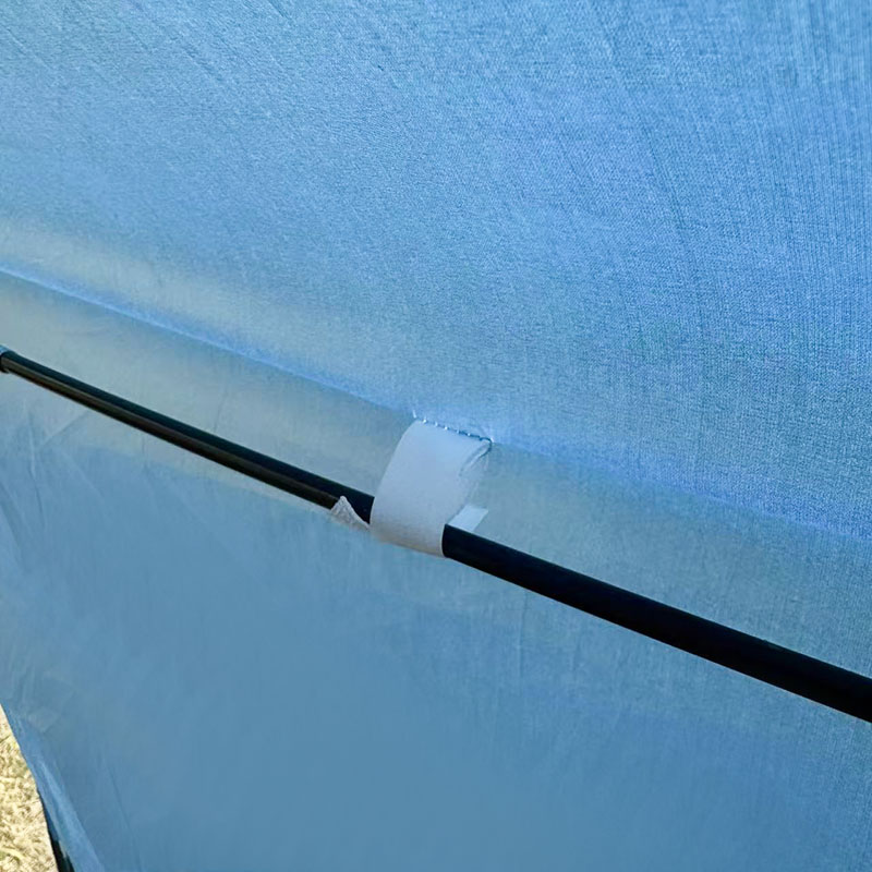 Пляжная палатка для кемпинга на открытом воздухе со встроенным ковриком для пола