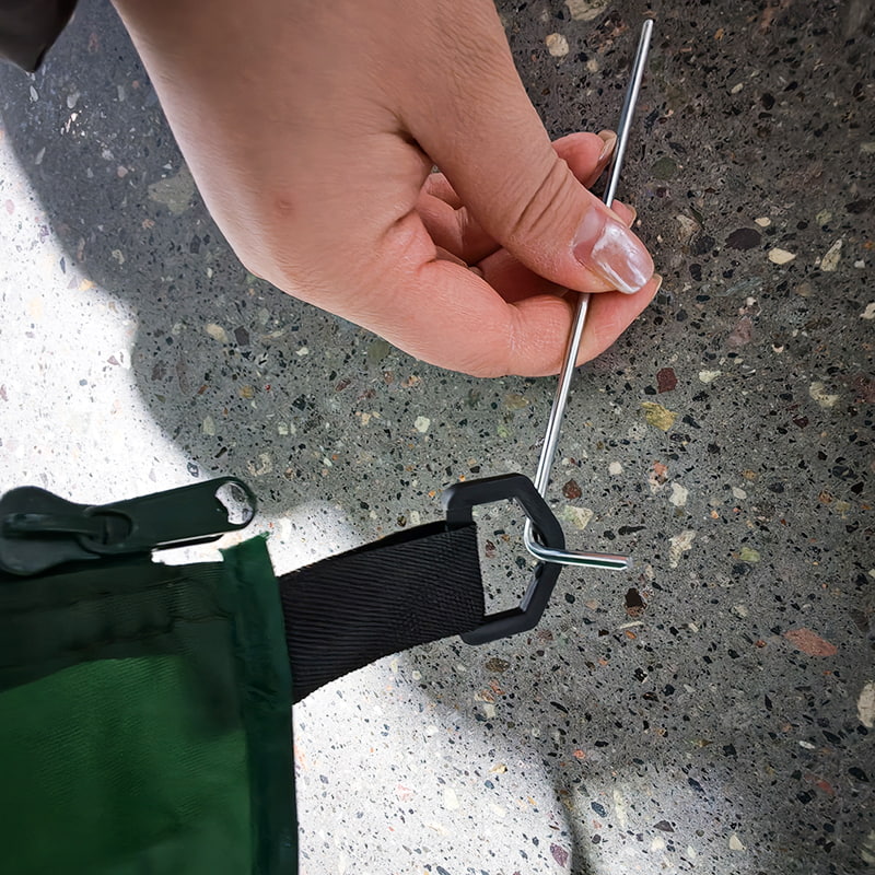 Военный зеленый зонт высотой 2,2 м с навесом