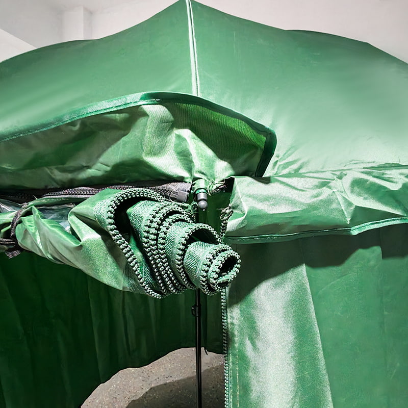 Военный зеленый зонт высотой 2,2 м с навесом